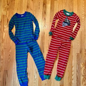 Hanna Andersson pajamas size 120 or 6/7